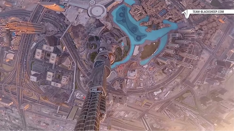 Drone Görüntüleriyle Dünyanın En Büyük Gökdeleni Burj Khalifa