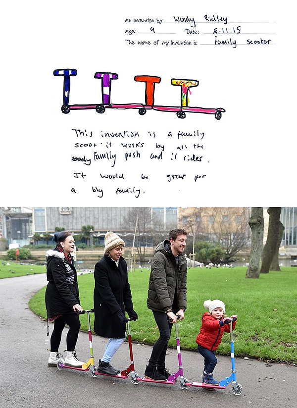 6. Wendy: самокат для всей семьи.