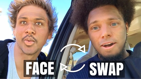 Cılkını Çıkarmaya Devam Ediyoruz: Face Swap Uygulamasıyla Yabancı İnsanlarla Deneyen Adam