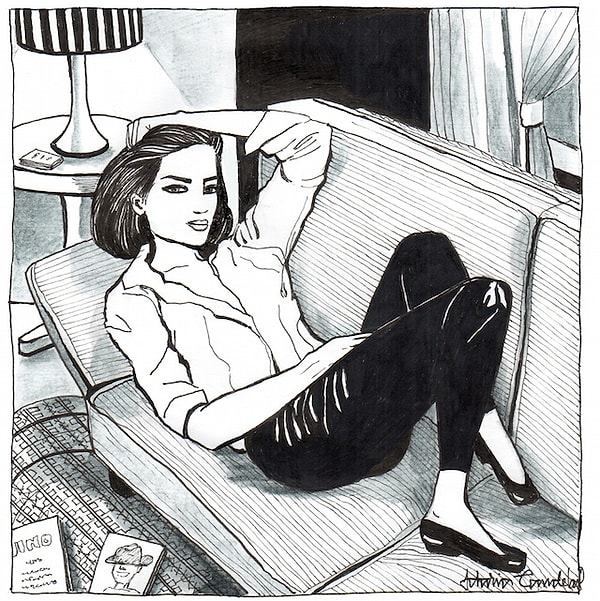 12. Она более чем удовлетворена и ...