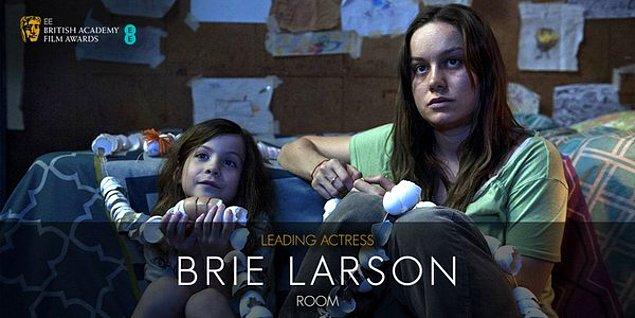 En İyi Kadın Oyuncu: Brie Larson- Gizli Dünya (Room)