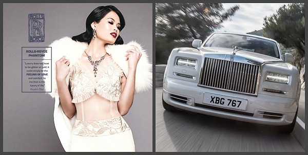 7. Rolls-Royce Phantom от Кайлен Дао - шикарная, гламурная дива
