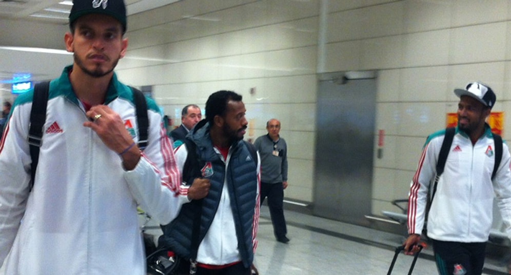 Lokomotiv Moskova İstanbul’a Geldi