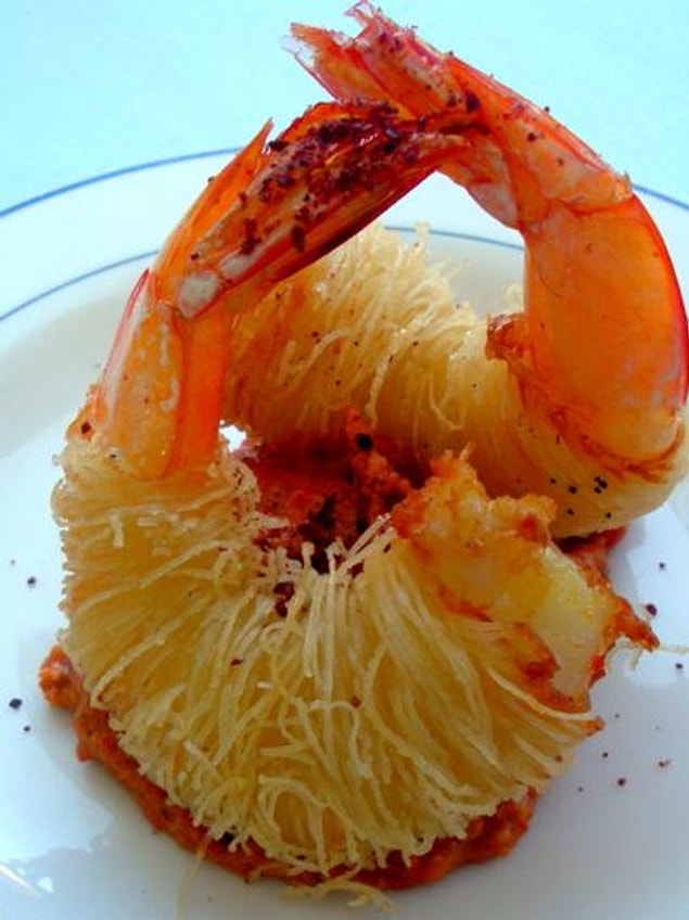 9. Tel Kadayıflı Karides