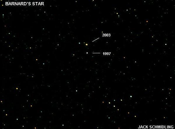 4. Barnard Yıldızı - 5,96 ışık yılı