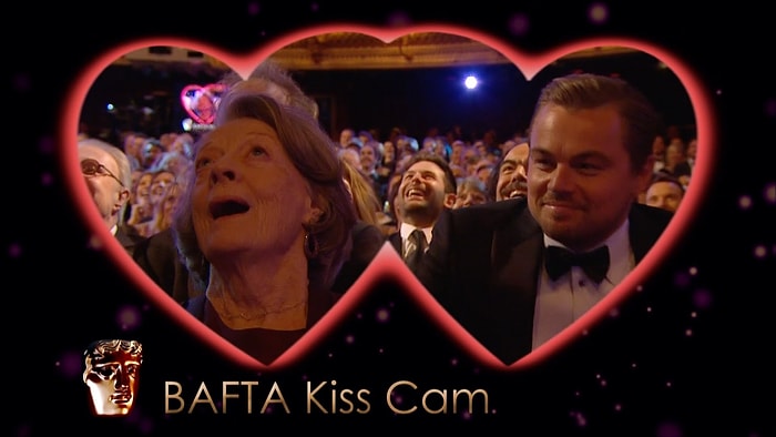 BAFTA Ödüllerinde Kiss Cam'e Yakalanan Ünlülerin Eğlenceli Anları