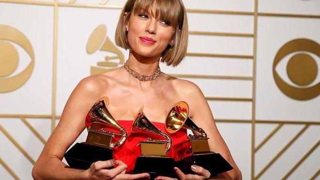 Grammy'ye Taylor Swift Damgasını Vurdu