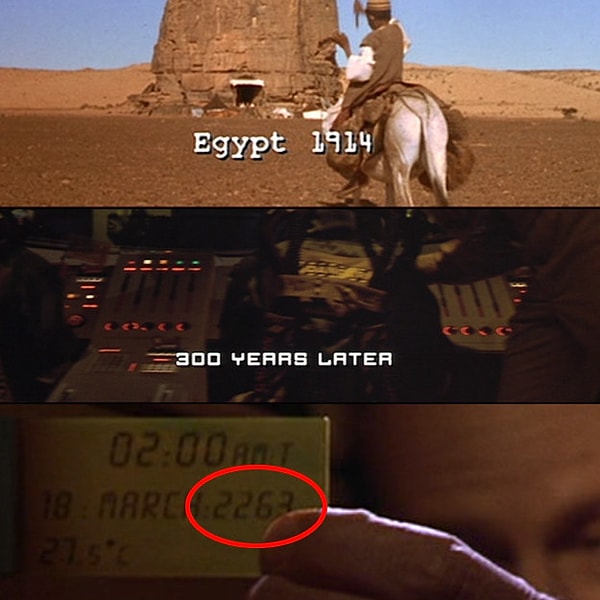 2. В «настоящее» время 2263 год…Получается, что кто-то очень плохо считает.