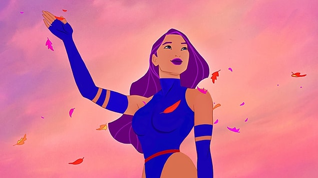10. Pocahontas - Psylocke