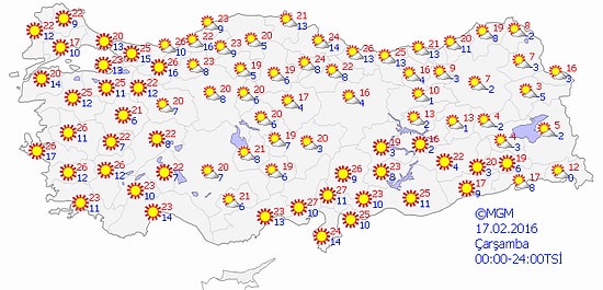 Meteoroloji: Ülkemiz Genelinde Yağış Beklenmiyor