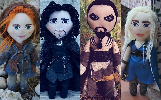 Изумительные рукодельные куклы, вдохновленные сериалом «Игра Престолов»