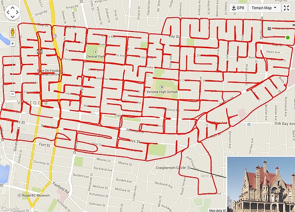 16. Лабиринт (76,7 км, 3.44 часа езды)