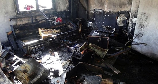 Bilgisayar Patladı, 5 Yaşındaki Cumali Yanarak Can Verdi