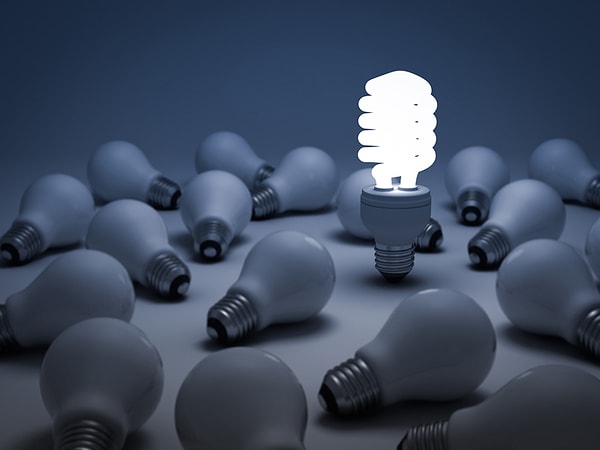 4. Пользуйтесь энергосберегающими лампочками.