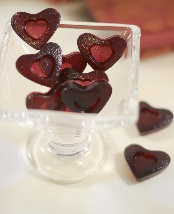 15. Конфеты из красного вина