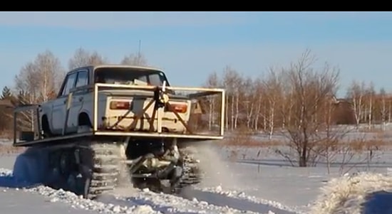 Efsane Sovyet Otomobili Lada, Tank Oldu