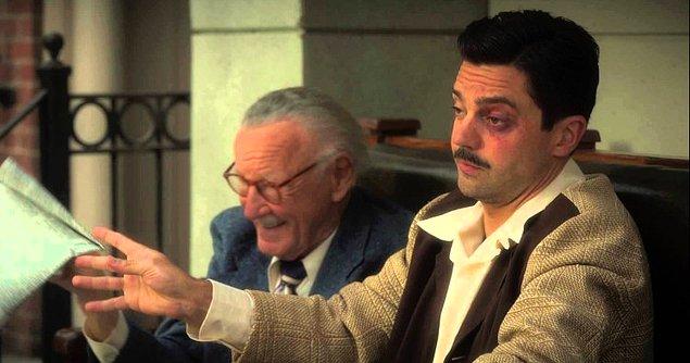 26. Yine bir Marvel dizisinde Tony Stark’ın babası Howard ile vakit geçiren yaşlı adamdı.