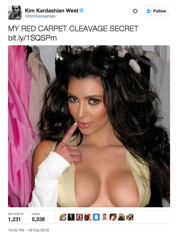 6. Девушка поделилась с поклонниками секретом своего сексуального декольте, которое мы так часто видим в ее нарядах!