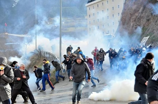 Cerattepe'ye Çıkmak İsteyenlere Müdahale
