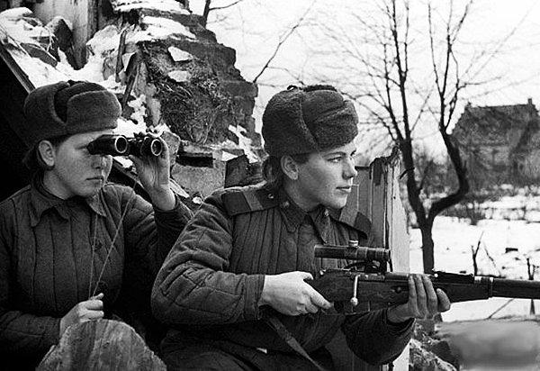 6. 2. Dünya Savaşı sırasında Sovyet Ordusu'ndaki kadınlar