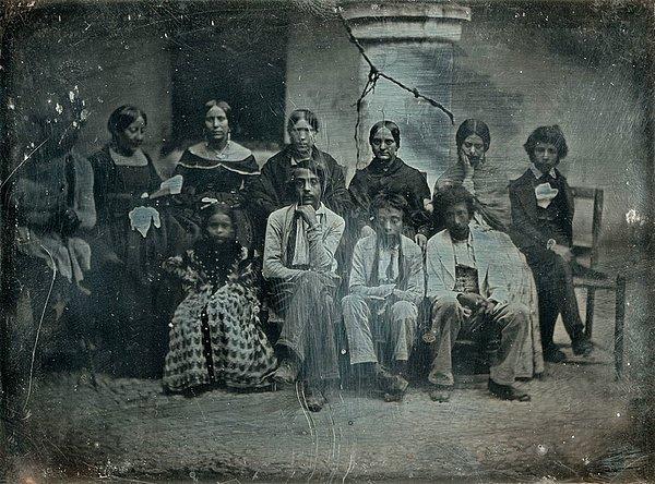 8. Meksikalı bir aile, 1847.