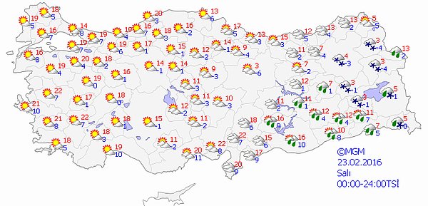 Türkiye Genelinde Önümüzdeki 4 Gün Hava