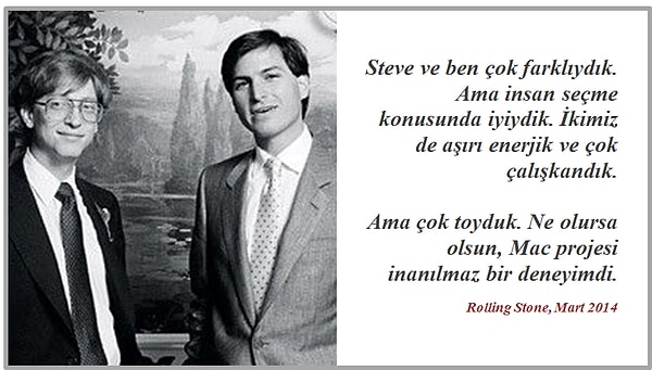 3. Steve Jobs'la beraber çalışması