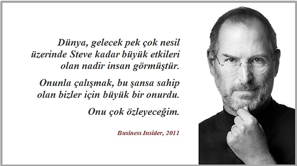 4. Steve Jobs'un ölümü