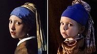 Çocuğuyla Ünlü Tabloları Canlandıran Annenin Son Derece Sevimli Çalışmaları