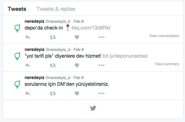 Üstelik oldukça samimi, esprili bir dil kullanıyorlar. Bahsettikleri gibi DM'den yürümek serbest!