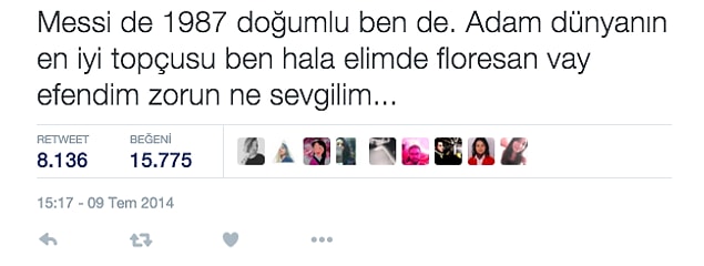 19. Bütün 87lilerin Messi'den ne eksiği var????