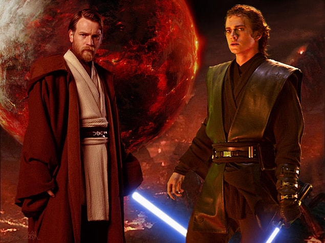 15. Tesla, Obi Wan Kenobi'dir; Edison, Anakin Skywalker.