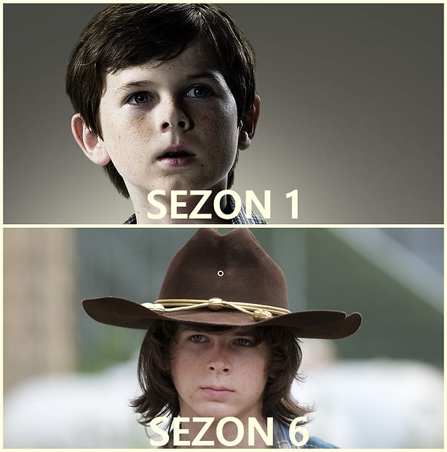 1. Carl Grimes (Chandler Riggs)