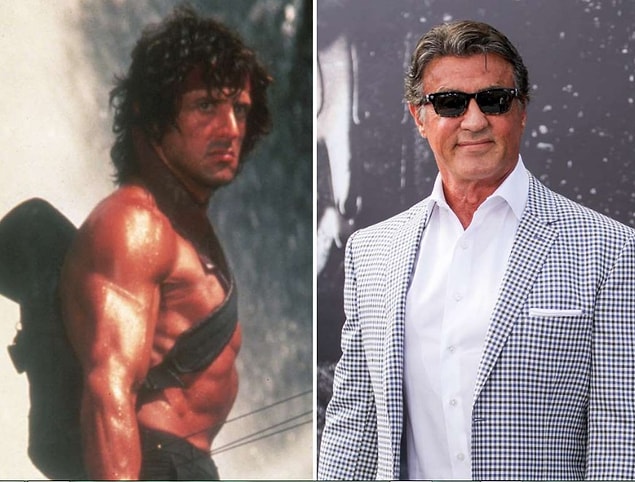 43. Sylvester Stallone (1985, 2015)
