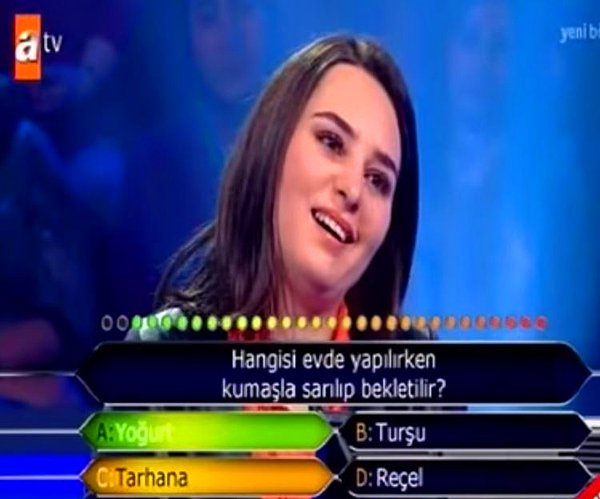 2. Burada abla biraz da haklı nitekim tarhana da kumaşa sarılır!?