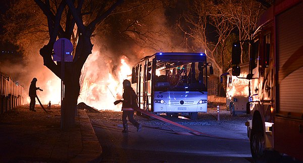 'Türkiye Cumhuriyeti'nin ana karargâhına canlı bomba saldırısı yapılmıştır'