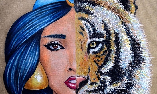 Два в одном: необычные портреты всеми любимых героев