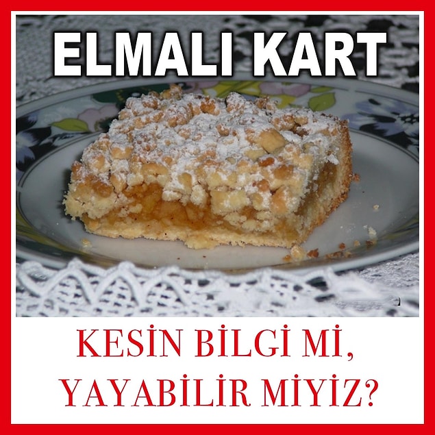 6. Elmalı Kart