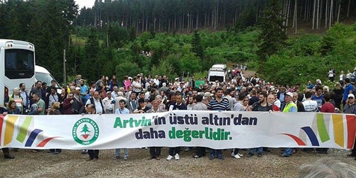 Cerattepe'de Madene Karşı Nöbet Tutanlara ‘Kütükle Yol Kesme’ Soruşturması