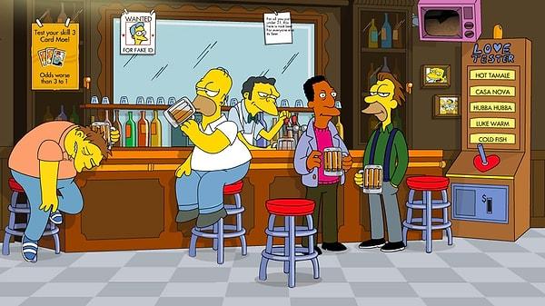 9. Simpsonlar - Moe'nin Barı