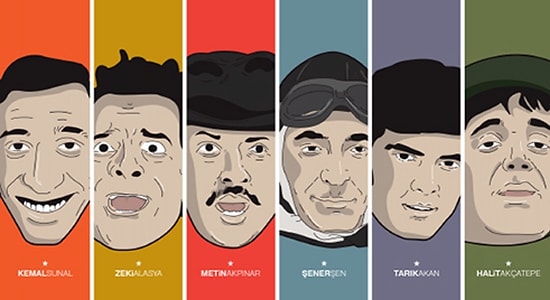 Muhteşem İllüstrasyonları ile Yeşilçam'ın Unutulmaz 15 Efsanesi