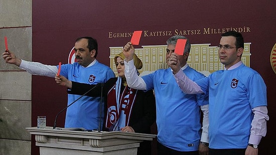 Trabzon Milletvekillerinden TFF'ye Kırmızı Kart