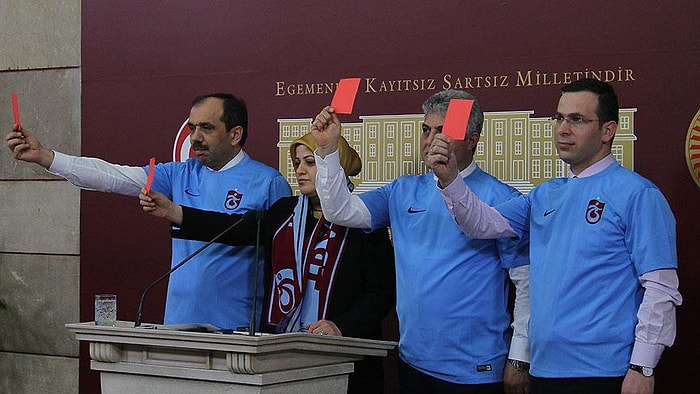 Trabzon Milletvekillerinden TFF'ye Kırmızı Kart