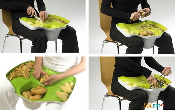 15. Поднос для чистки картошки