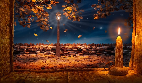 9. Кукурузная свеча