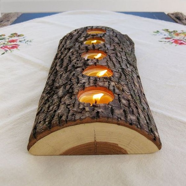 32. Еще один вариант подсвечника