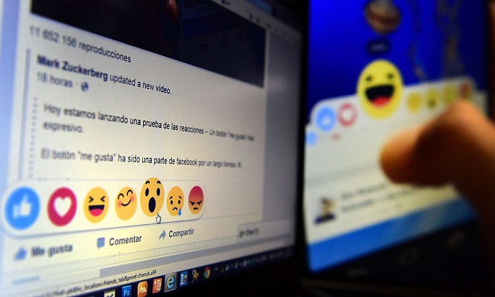 Facebook Beğen Butonu Emoji'lerle Çeşitlendi