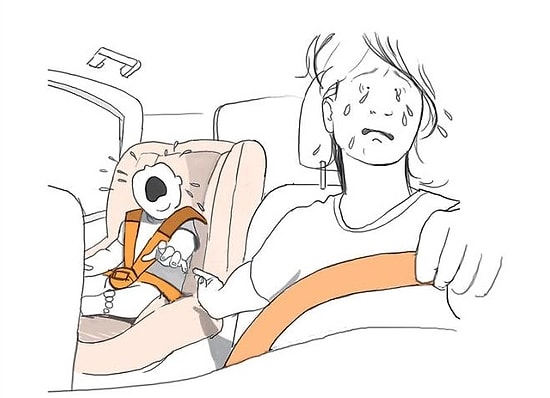 Иллюстрации повседневных проблем и радостей, понятных только женщинам-мамам