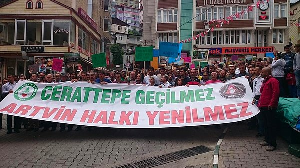 2. Ve Cerattepe'de 'Çalışmalar Hukuki Süreç Bitene Kadar Durdu'