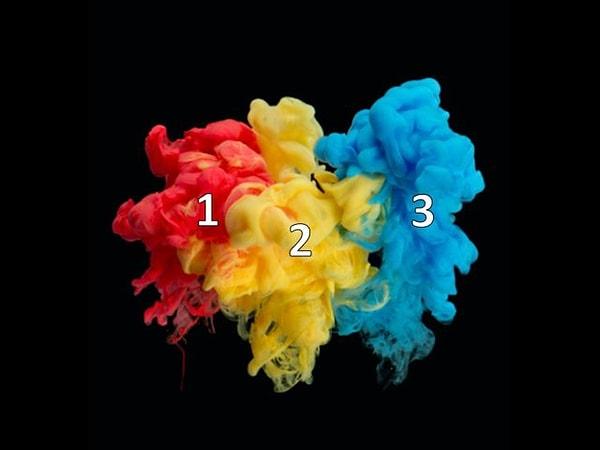 1. Bir nebze kolay bir soru ile başlayalım! 2. ile 3. rengi karıştırırsak, hangisini elde ederiz?